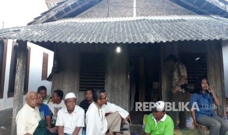 Rumah Lalu Muhammad Zohri di Dusun Karang Pangsor, Desa Pemenang Barat, Kecamatan Pemenang, Kabupaten Lombok Utara, NTB.