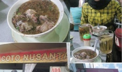 Rumah makan Coto Nusantara, Makassar