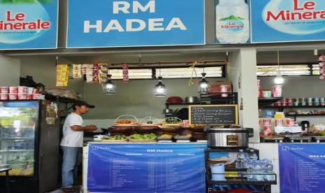 Rumah Makan Hadea di rest area KM 86A Tol Cipali, Jawa Barat.