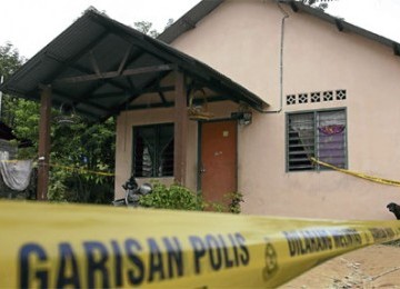 Rumah orangtua Aszalie Arshad. 