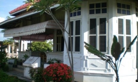 Rumah pengasingan Bung Karno di Bengkulu.