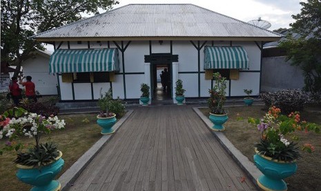 Rumah pengasingan Sukarno di Ende.