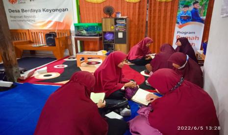 Rumah Quran adalah salah satu program pendidikan Rumah Zakat yang digulirkan di Desa Berdaya Keyongan Nogosari Boyolali.