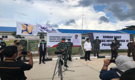 Rumah Sakit Khusus Infeksi Pulau Galang untuk menangani pasien Covid-19.