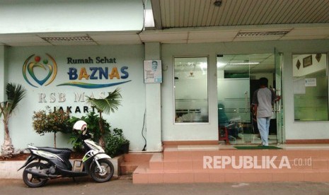 Rumah Sehat BAZNAS (RSB) melayani  kesehatan gratis bagi para mustahik.