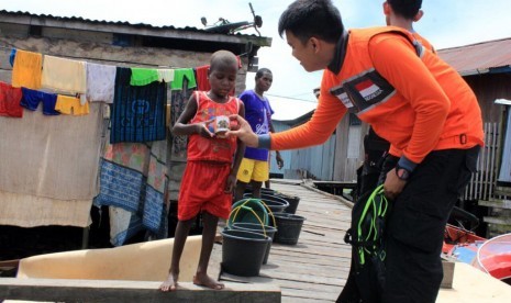 Rumah Zakat Bantu Terdampak Gizi Buruk di  Asmat