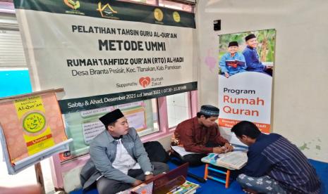 Rumah Zakat bekerja sama dengan UMMI Fondation korda UMMI Pamekasan mengadakan kegiatan pelatihan Tahsin Metode UMMI untuk para guru Alquran yang ada di Desa Branta Pesisir dan sekitarnya, Sabtu (18/12).