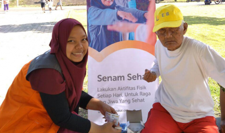 Rumah Zakat bersama Cita Sehat menggelar acara Senam Sehat di Cimahi.