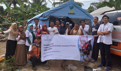 Rumah Zakat bersama Musaadah Charity menggelar pemeriksaan kesehatan gratis di Donggala.