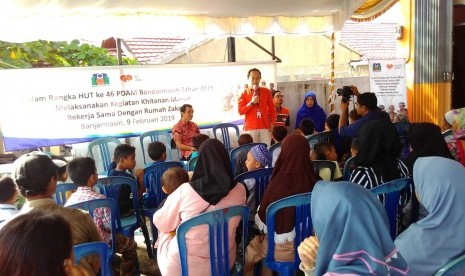 Rumah Zakat dan PDAM Banjarmasin menggelar khitanan massal.