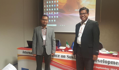 Rumah Zakat hadir di acara 6th International Conference on Sustainable Development 2018 (ICSD) di Roma Eventi, Piazza della Pilotta, 4 Roma, Italia. 