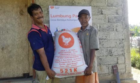 Rumah Zakat hidupkan kembali lumbung padi di Temanggung.