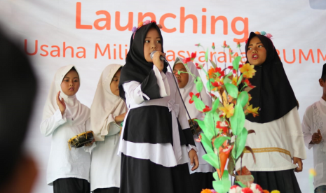 Rumah Zakat launching BUMMas Desa Berdaya. 