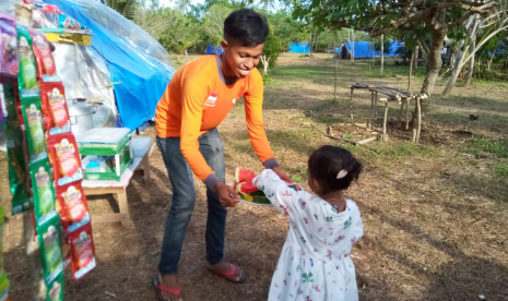 Rumah Zakat masih terus membantu korban gempa Ambon, Maluku. 