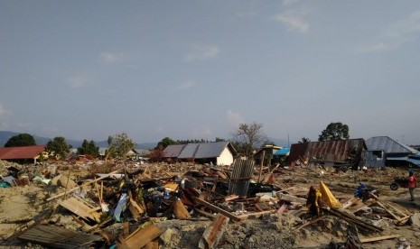 Rumah Zakat menelusuri wilayah untuk meratakan distribusi bantuan di Petobo.