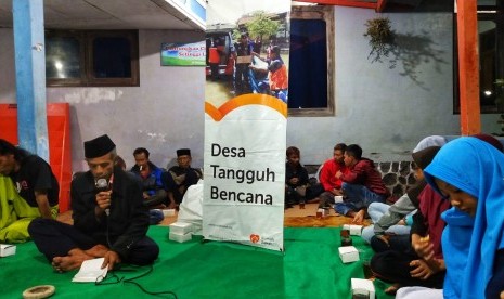 Rumah Zakat mengadakan penyuluhan desa tangguh bencana di Kedungumpul, Temanggung.