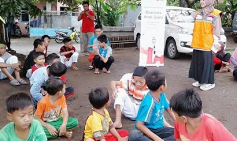 Rumah Zakat mengajak anak-anak memaknai hikmah dibalik musibah.