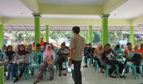 Rumah Zakat menggelar penyuluhan sekaligus launching program Desa Tangguh Bencana di desa Suci, Panti dilakukan di Balai Desa Suci. 