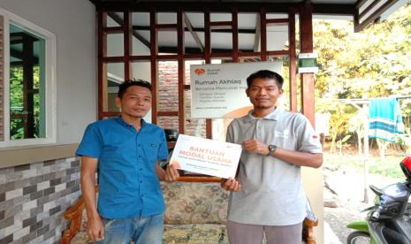 Rumah Zakat Pemalang bantu usaha pelaku UMKM.