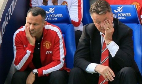 Ryan Giggs dan Louis van Gaal