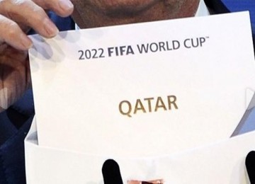 Saat pengundian tuan rumah Piala Dunia 2022 yang diraih Qatar