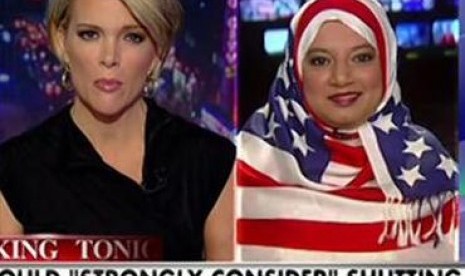 Saba AHmed saat tampil di Fox News