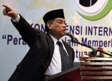 Chairman of the Board of Nahdlatul Ulama (NU), Said Aqil Siroj (file photo)