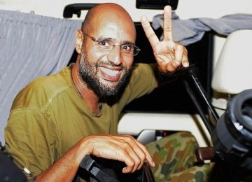 Saif al-Islam sebelum tertangkap