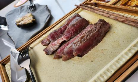 Steak daging. Mengonsumsi daging merah dapat meningkatkan risiko diabetes tipe dua.