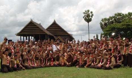 Saka Pariwisata, Kwarcab Gerakan Pramuka Wajo, Sulawesi Selatan menggelar kegiatan Kemah Jurnalistik, Media Sosial dan Sinematografi 2016