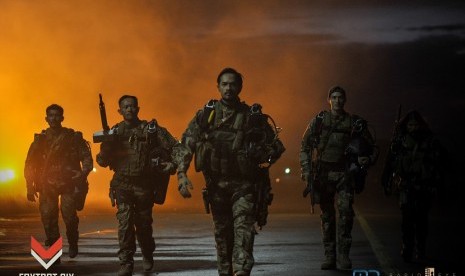 Salah satu adegan dalam film foxtrot Six