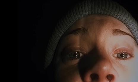 Salah satu adegan dalam film The Blair Witch Project.