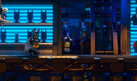 Salah satu adegan dalam film The Lego Batman.