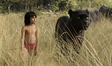 Salah satu adegan dalam The Jungle Book.