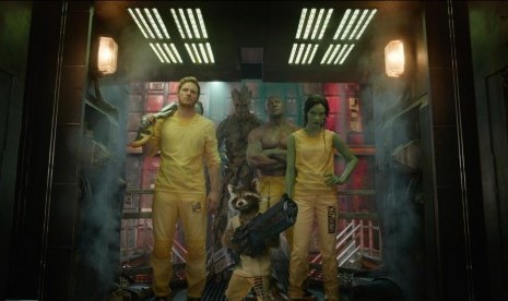 Salah satu adegan dari Guardians of the Galaxy