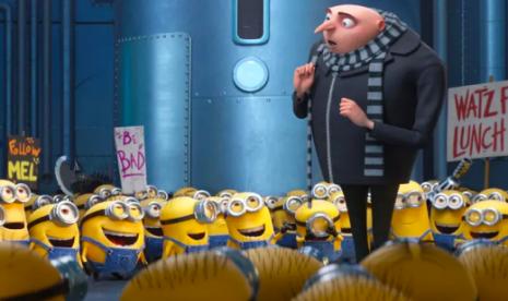 Salah satu adegan di film Despicable Me. 