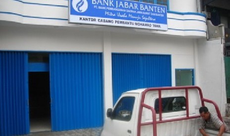 Salah satu cabang Bank Jabar Banten di pelosok pedesaan