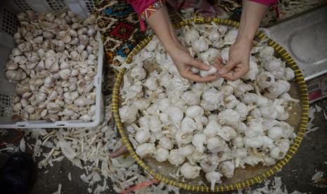 Salah satu cara atasi anosmia yakni dengan meminum air rebusan bawang  putih.