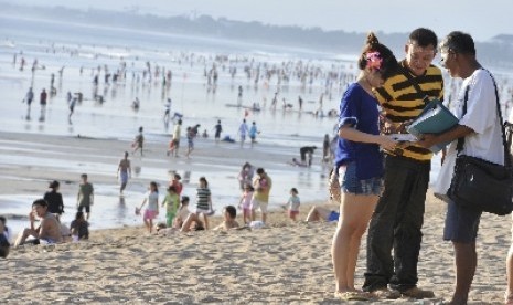 Salah satu di Pantai Kuta, Bali.