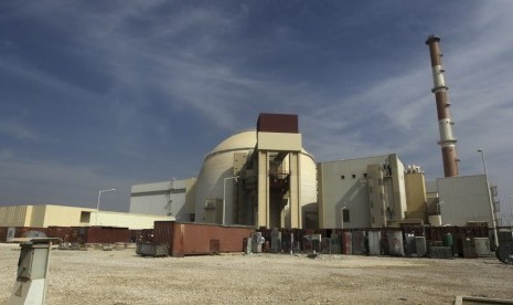 Salah satu fasilitas yang diduga pembuatan nuklir di Provinsi Bushehr, Iran.