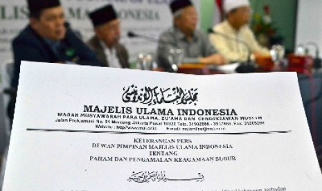 Salah satu fatwa MUI (ilustrasi).