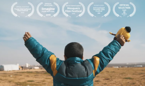 Salah satu film yang ditampilkan di The Mosquers Film Festival, A Day In The Life Of A Syrian Refugee.