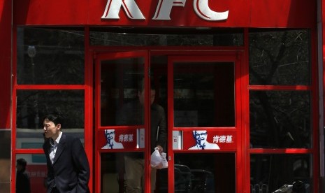 Salah satu gerai KFC di Cina.