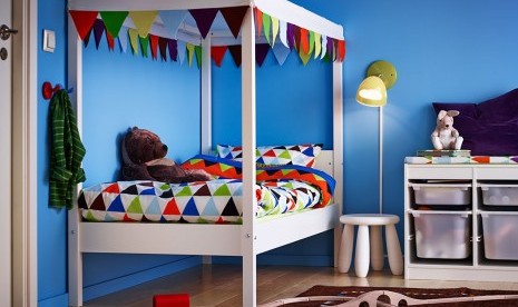 Salah satu ide desain kamar anak dari IKEA.