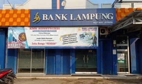 Salah satu kantor cabang Bank Lampung.