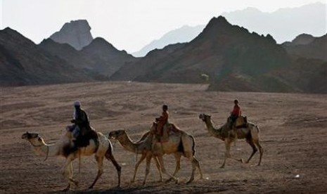 Salah satu kawasan di Iran yang minim sumber air.