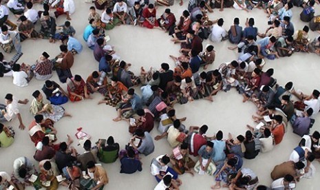 Salah satu kegiatan jamaah masjid