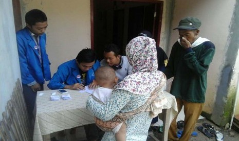 Salah satu kegiatan mahasiswa BSI Cengkareng di desa binaan, Desa Cimayang, Banten. 