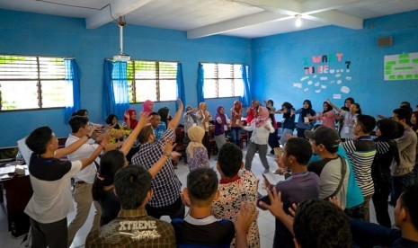 Salah satu kegiatan RuBI Semester I tahun 2016 di Fakfak, Papua. 