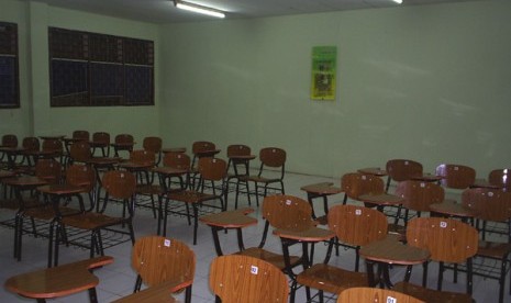 Salah satu kelas di Unisma Bekasi